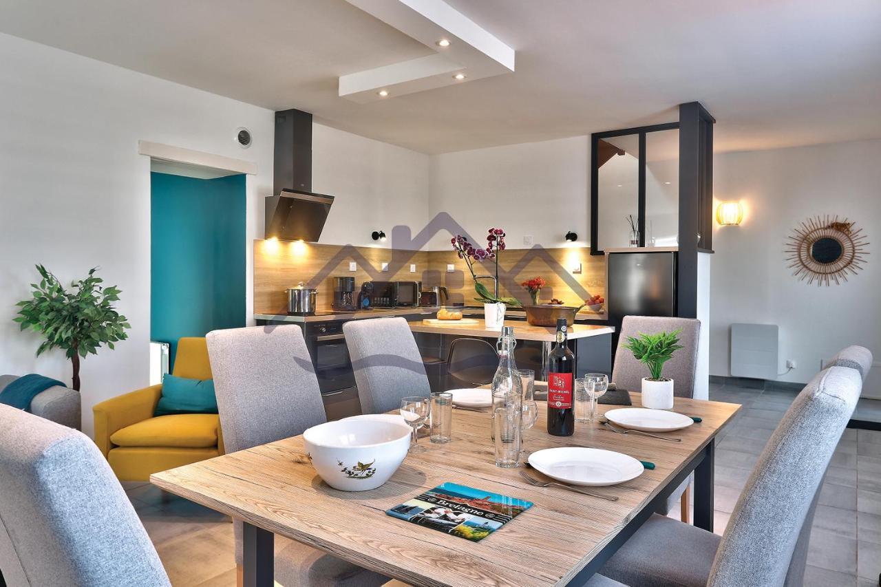 Localise - M33B - Kerbraz, Maison En Duplex Avec Jardin Clos Au Guilvinec - Tout A Pied, Plages, Port, Centre, Commerces, Marche - Wif Inclus - Linge De Lit Inclus别墅 外观 照片