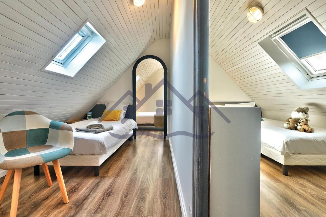 Localise - M33B - Kerbraz, Maison En Duplex Avec Jardin Clos Au Guilvinec - Tout A Pied, Plages, Port, Centre, Commerces, Marche - Wif Inclus - Linge De Lit Inclus别墅 外观 照片