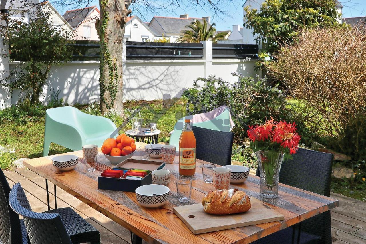 Localise - M33B - Kerbraz, Maison En Duplex Avec Jardin Clos Au Guilvinec - Tout A Pied, Plages, Port, Centre, Commerces, Marche - Wif Inclus - Linge De Lit Inclus别墅 外观 照片