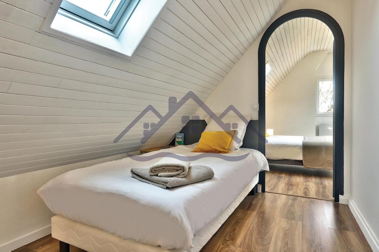 Localise - M33B - Kerbraz, Maison En Duplex Avec Jardin Clos Au Guilvinec - Tout A Pied, Plages, Port, Centre, Commerces, Marche - Wif Inclus - Linge De Lit Inclus别墅 外观 照片