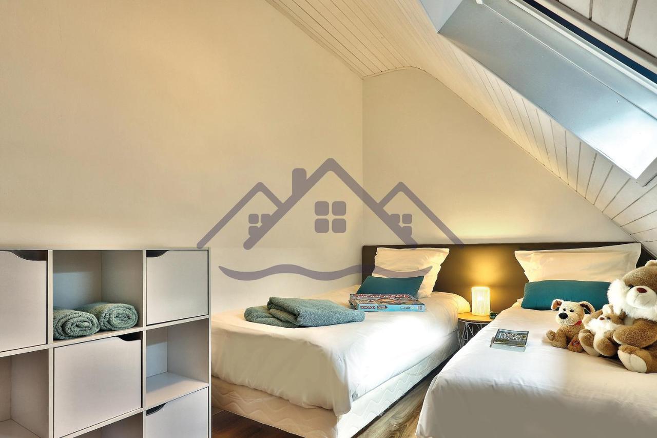 Localise - M33B - Kerbraz, Maison En Duplex Avec Jardin Clos Au Guilvinec - Tout A Pied, Plages, Port, Centre, Commerces, Marche - Wif Inclus - Linge De Lit Inclus别墅 外观 照片