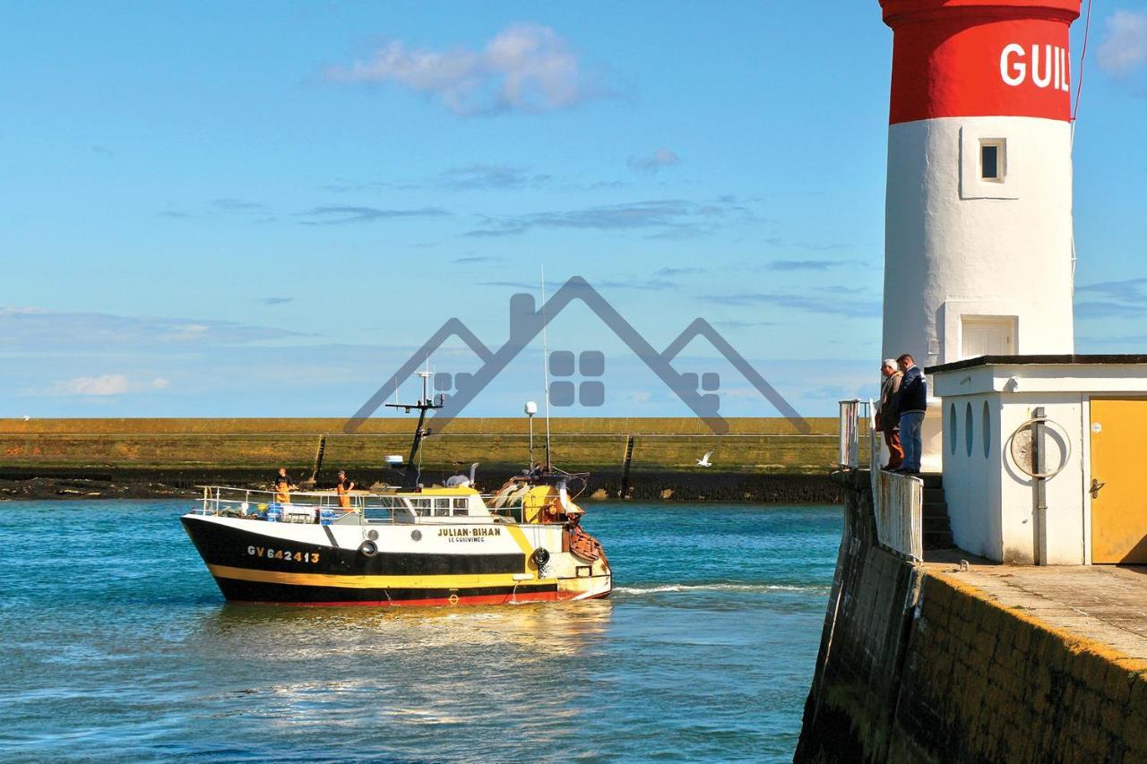 Localise - M33B - Kerbraz, Maison En Duplex Avec Jardin Clos Au Guilvinec - Tout A Pied, Plages, Port, Centre, Commerces, Marche - Wif Inclus - Linge De Lit Inclus别墅 外观 照片